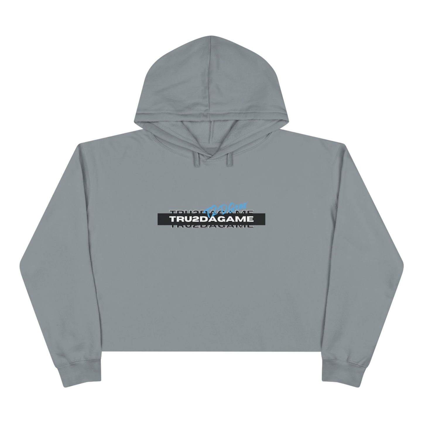 Tru2DaGame(T2DGear) Logo Crop Hoodie