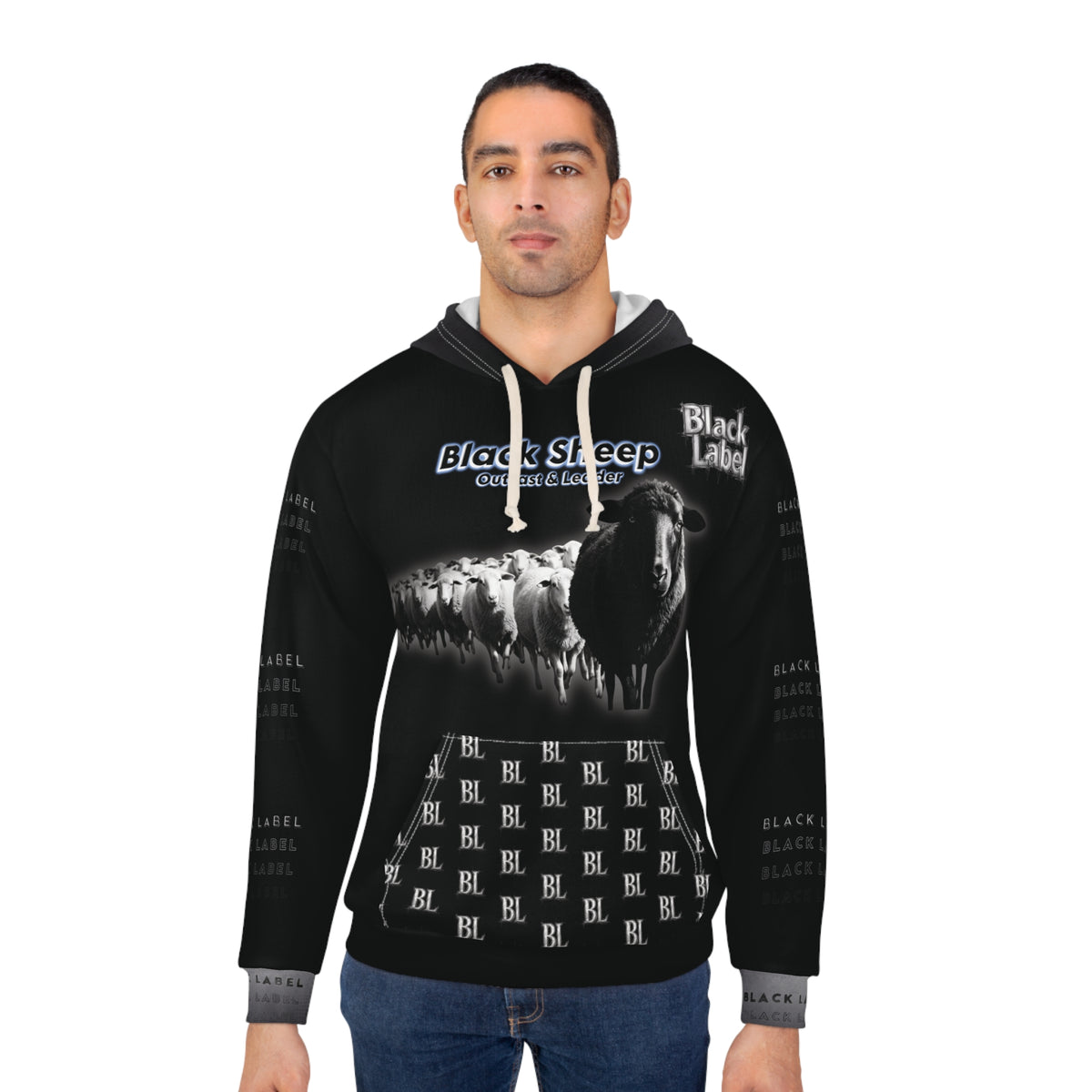 "Black Sheep" AOP Hoodie