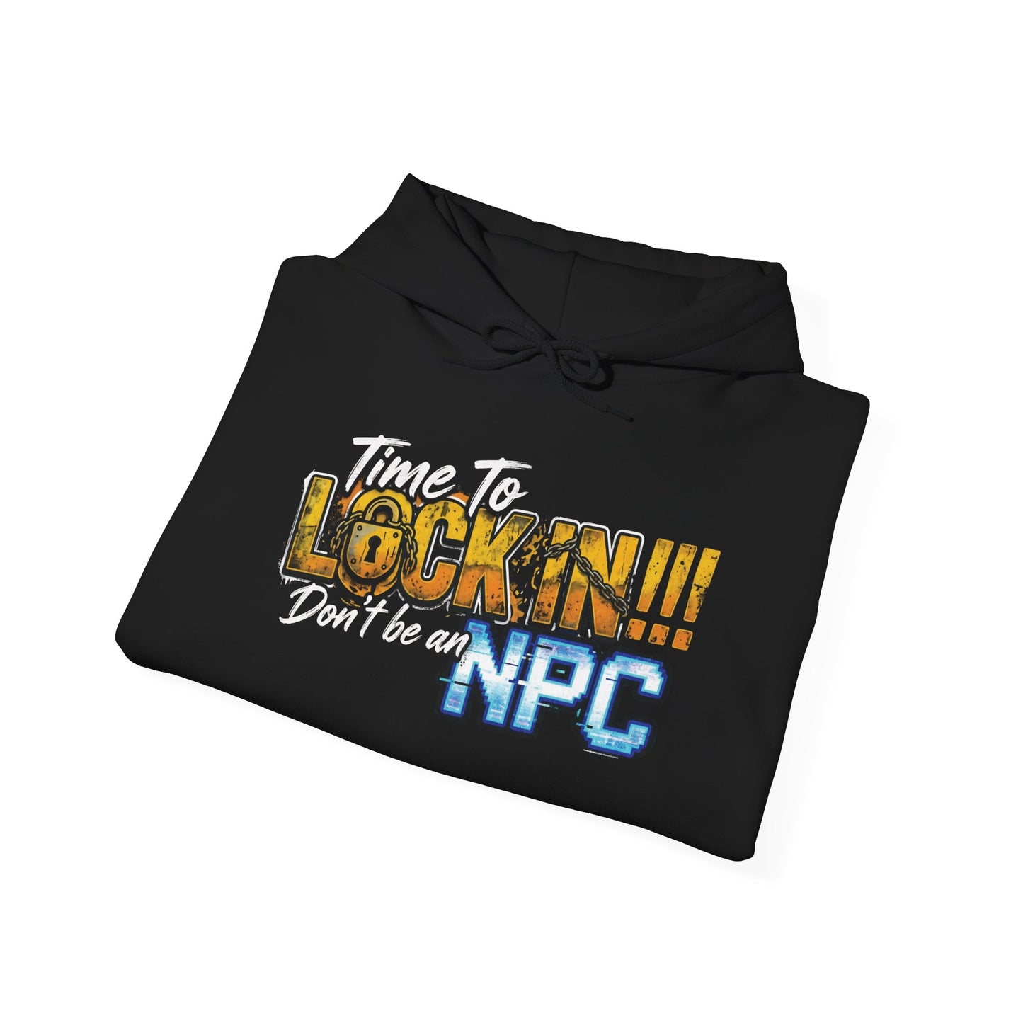 "Lock In" Graphic Pullover