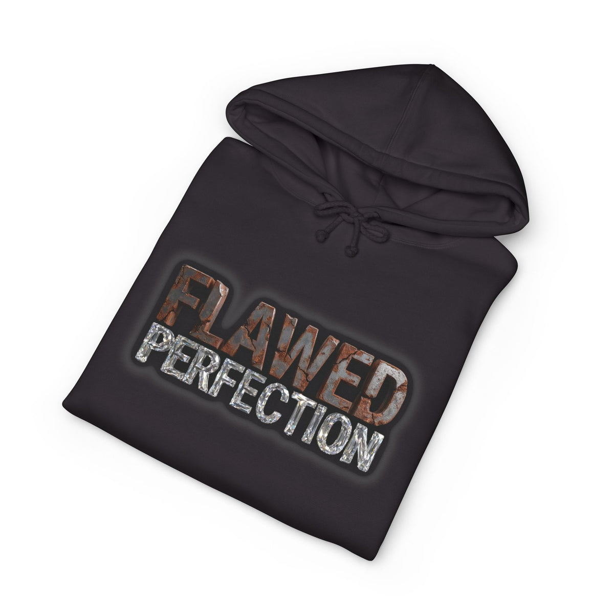 "Flawed Perfection" Men's Graphic Hoodie