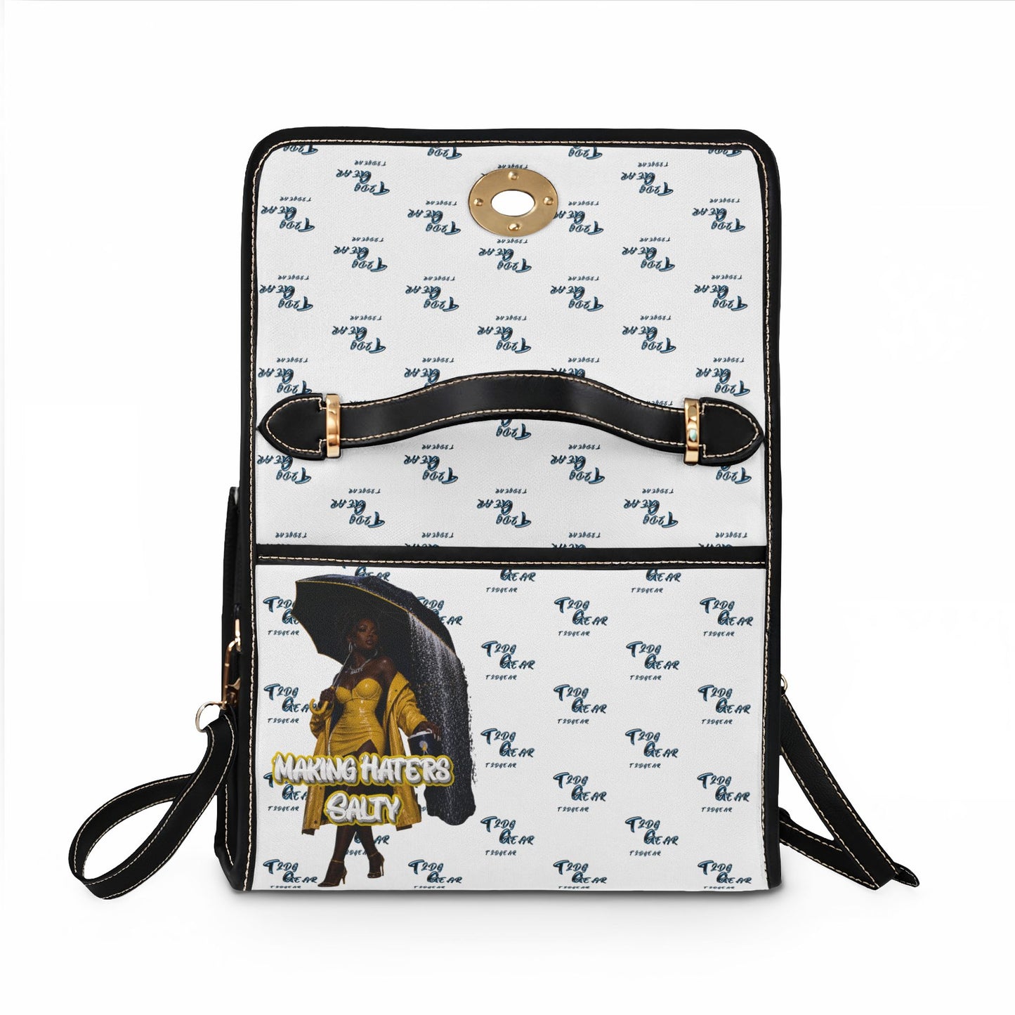 "Haters Salty" Designer Waterproof Satchel