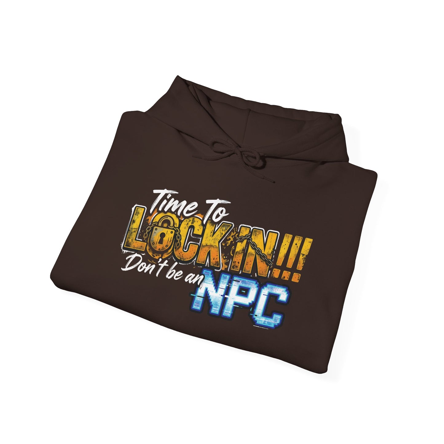 "Lock In" Graphic Pullover
