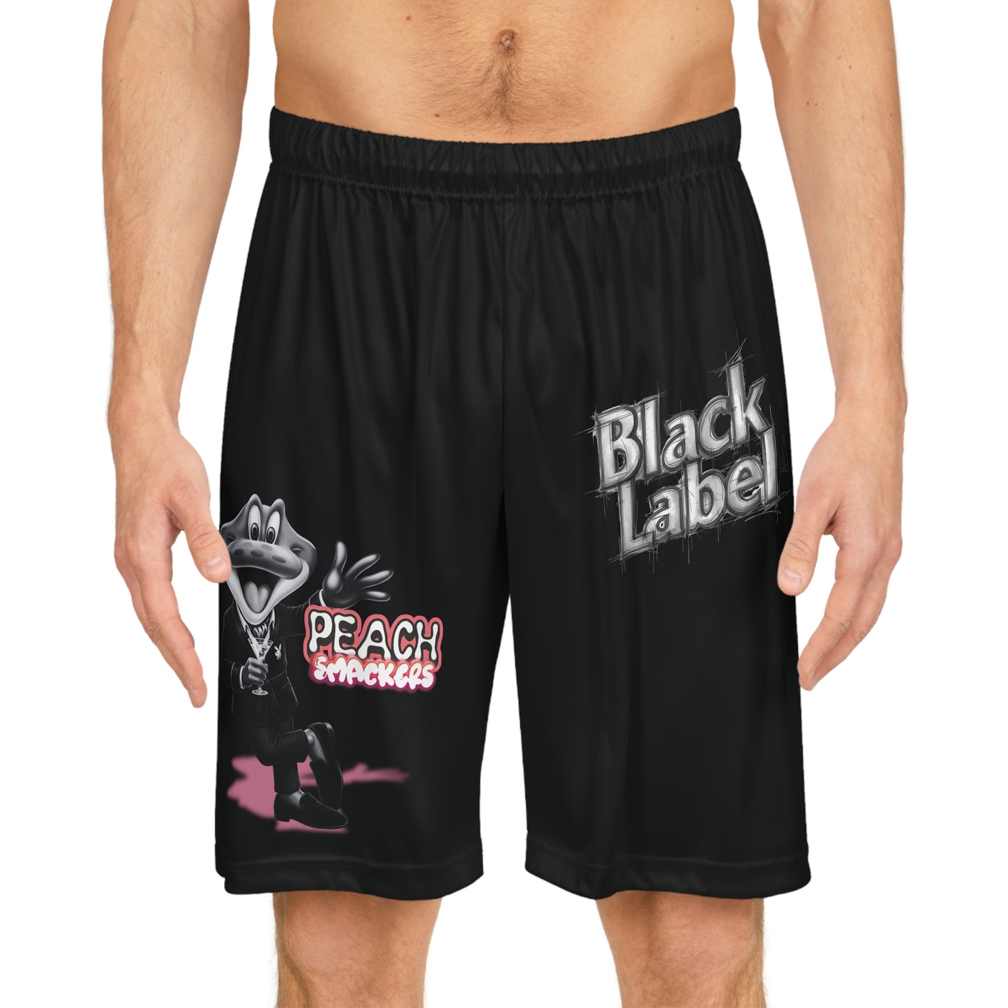 "Peach Smackers" Basketball Shorts