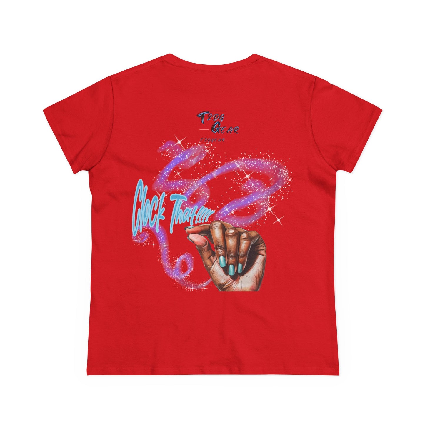 "Clock It" Cotton Graphic Tee