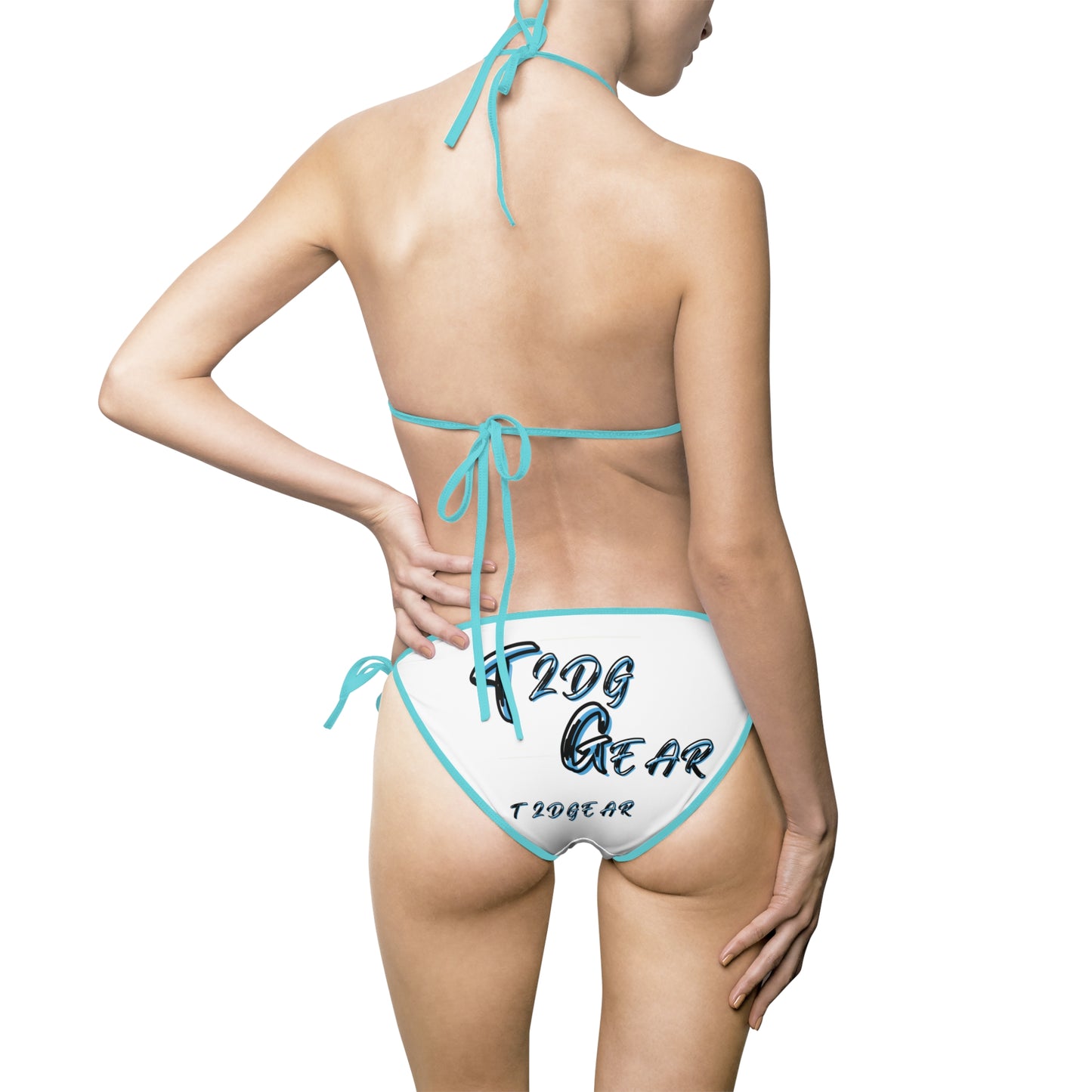 "Haters Salty" Women's Tie-Side Bikini