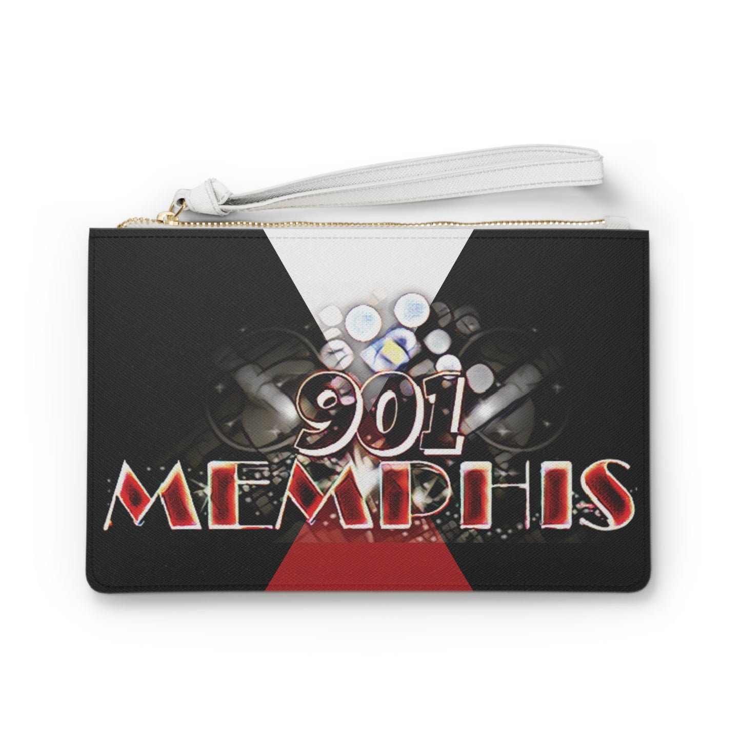 "901 Memphis" Clutch Bag