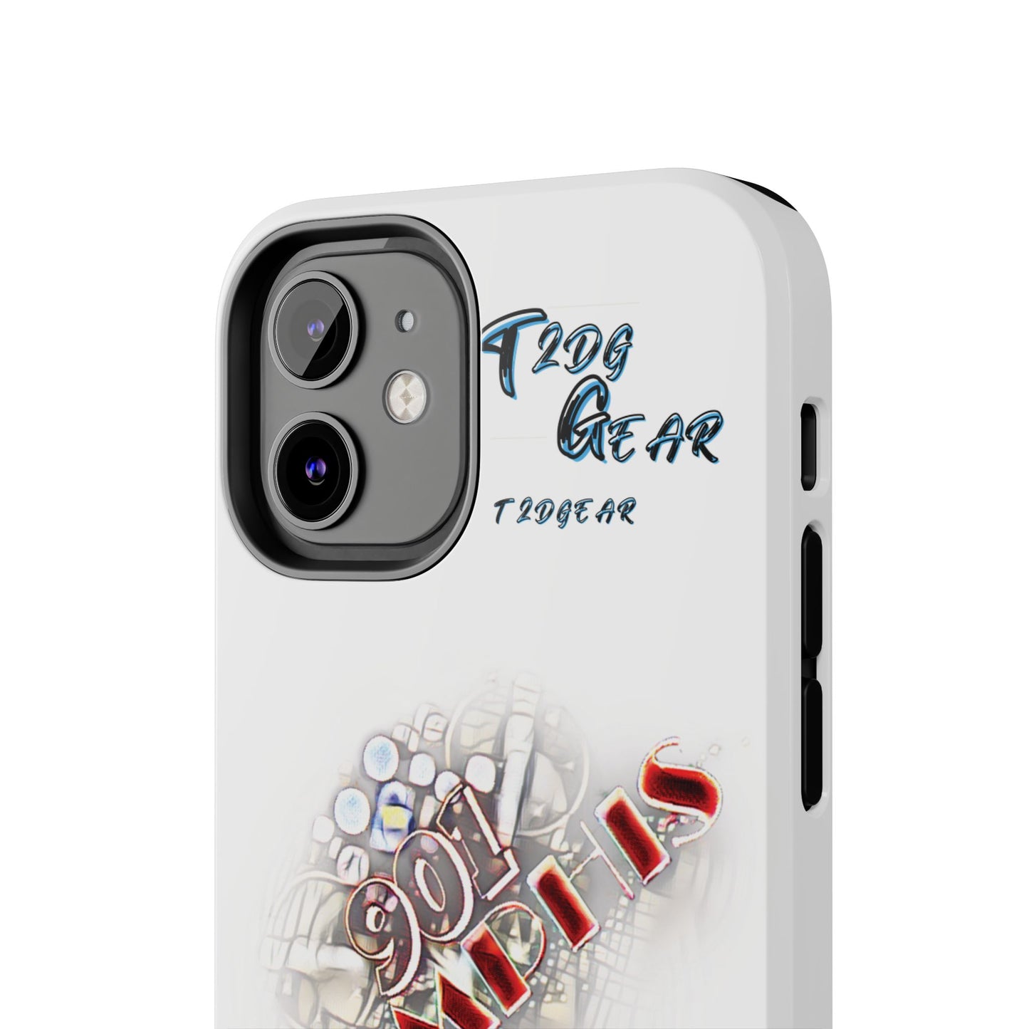 "901 Memphis" Tough Phone Case