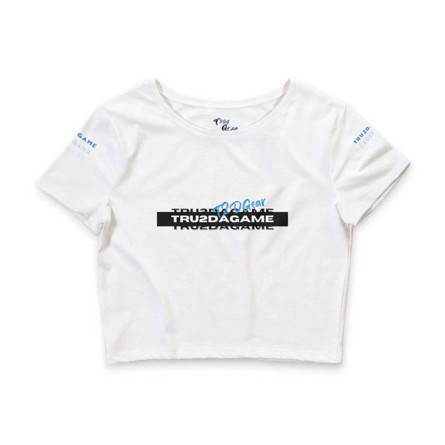 Tru2DaGame(T2DGear) Logo Women���s Crop Tee