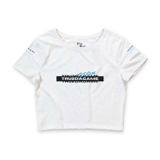 Tru2DaGame(T2DGear) Logo Women���s Crop Tee