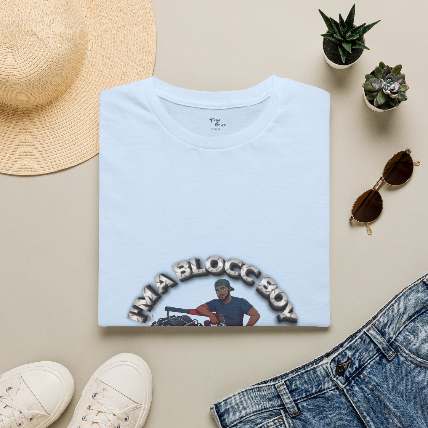 "Ima Blocc Boy" Graphic Tee