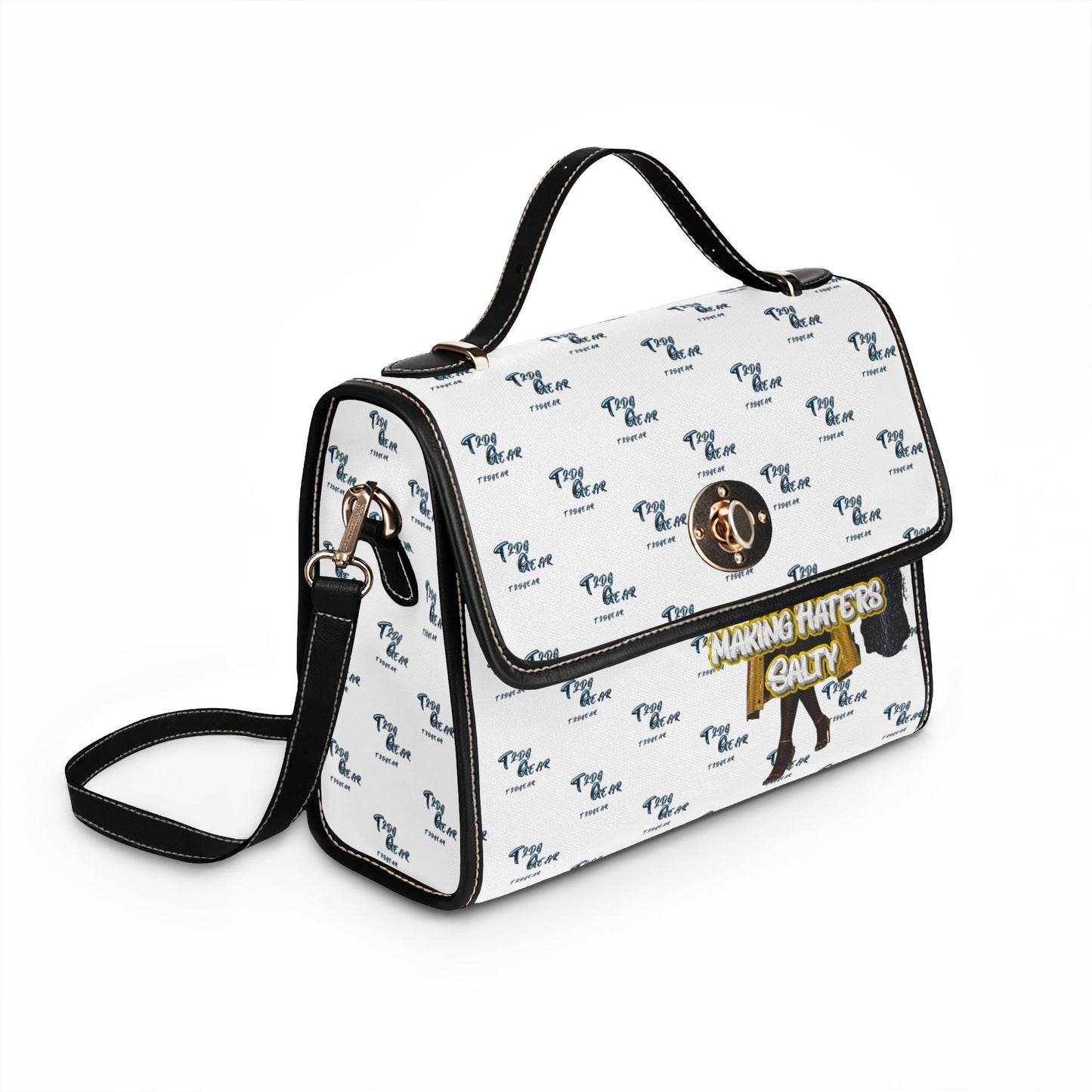 "Haters Salty" Designer Waterproof Satchel