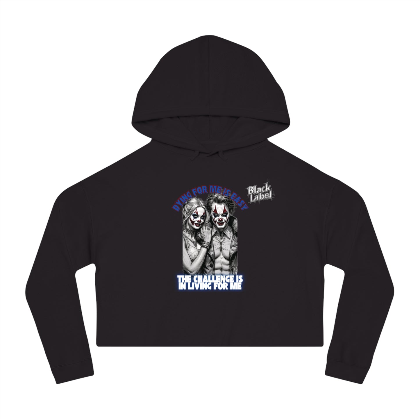 "Live For Me" Women���s Cropped Hoodie