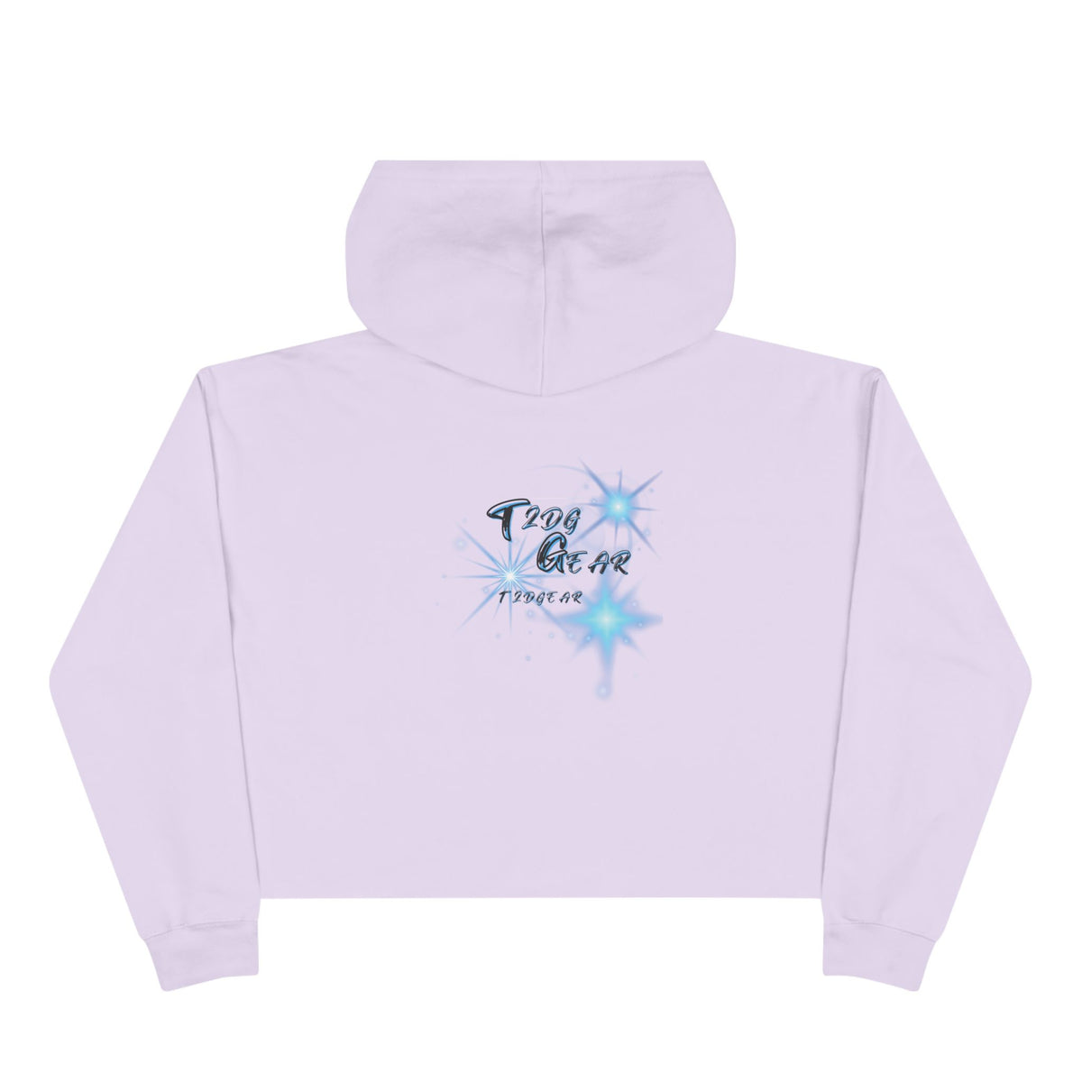 Flawed Perfection Graphic Crop Hoodie