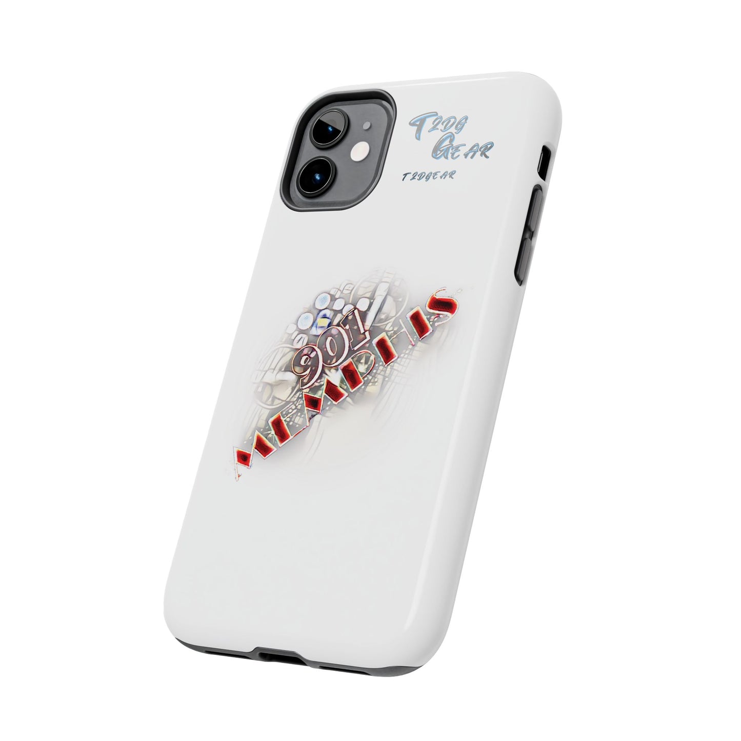 "901 Memphis" Tough Phone Case
