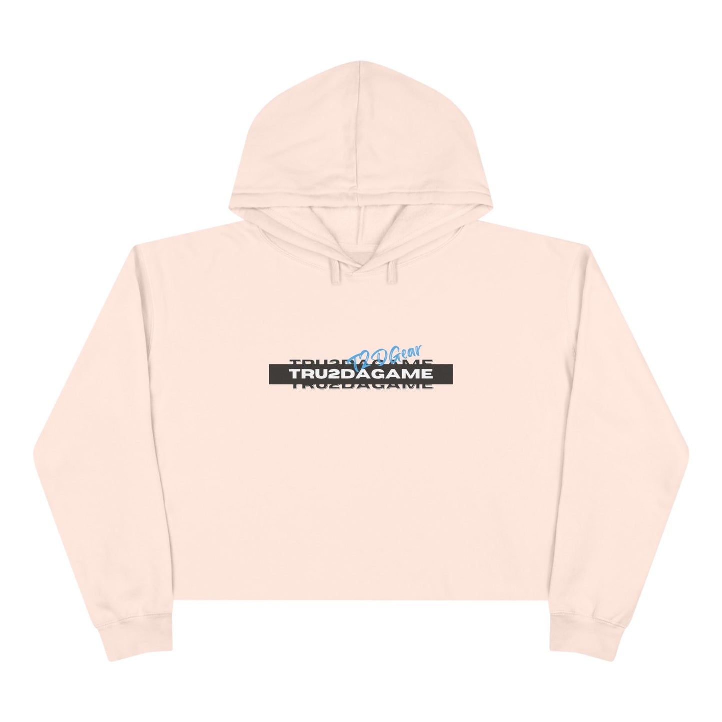 Tru2DaGame(T2DGear) Logo Crop Hoodie