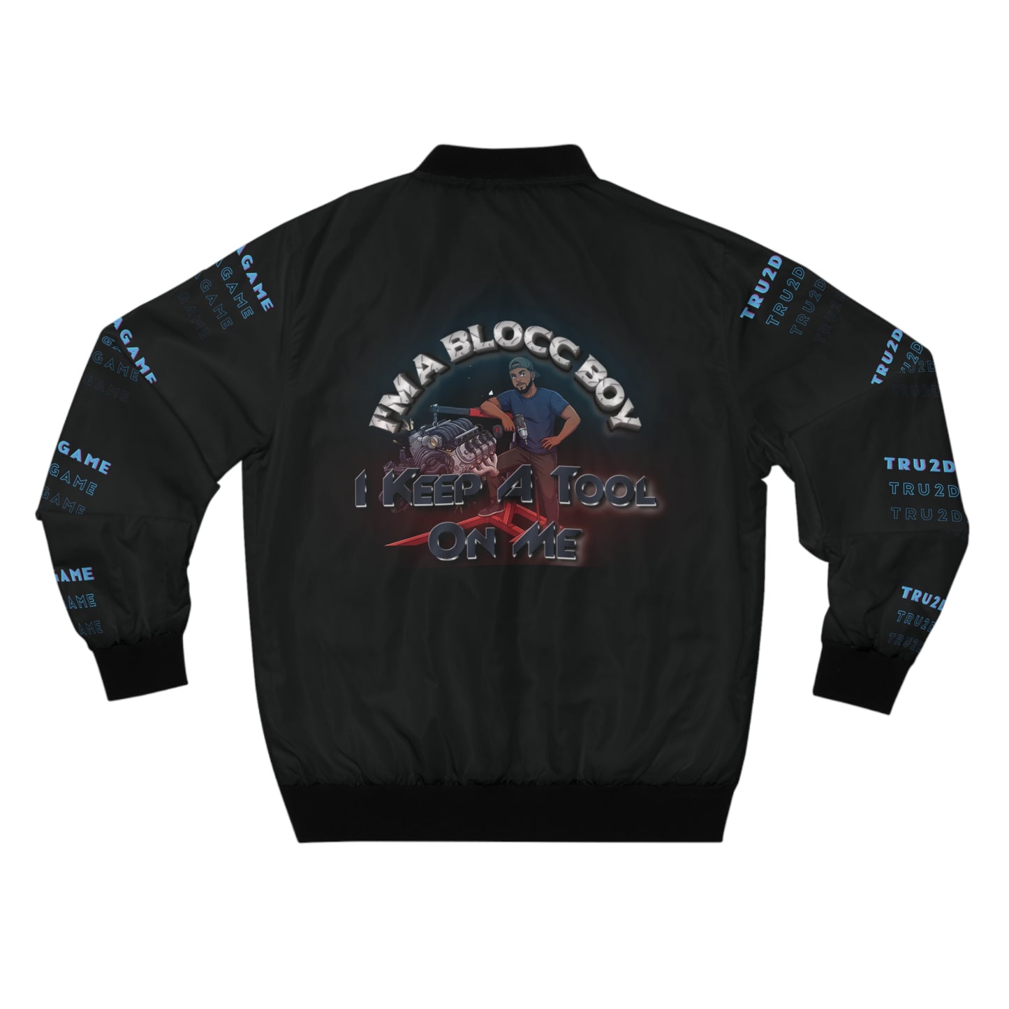 "Ima Blocc Boy" Bomber Jacket