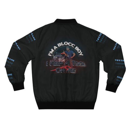 "Ima Blocc Boy" Bomber Jacket