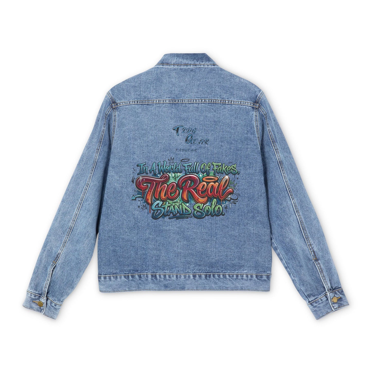 "Stand Solo" Men's Denim Jacket