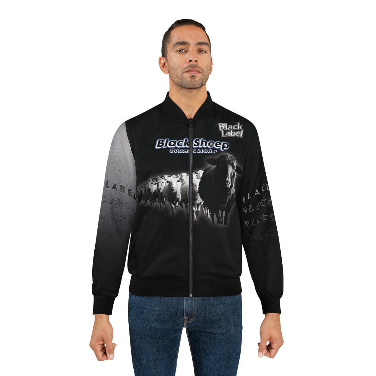 "Black Sheep" Bomber Jacket