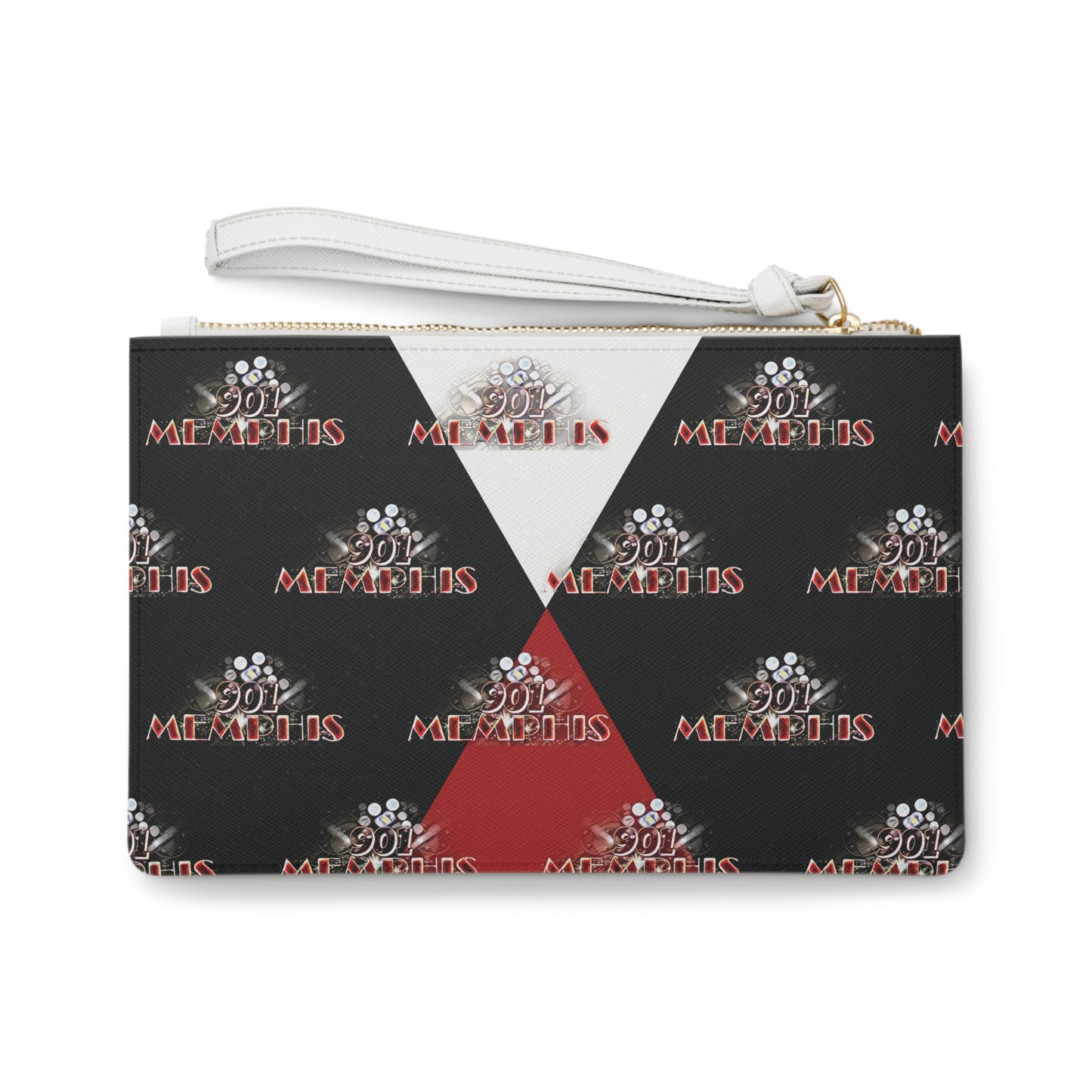 "901 Memphis" Clutch Bag