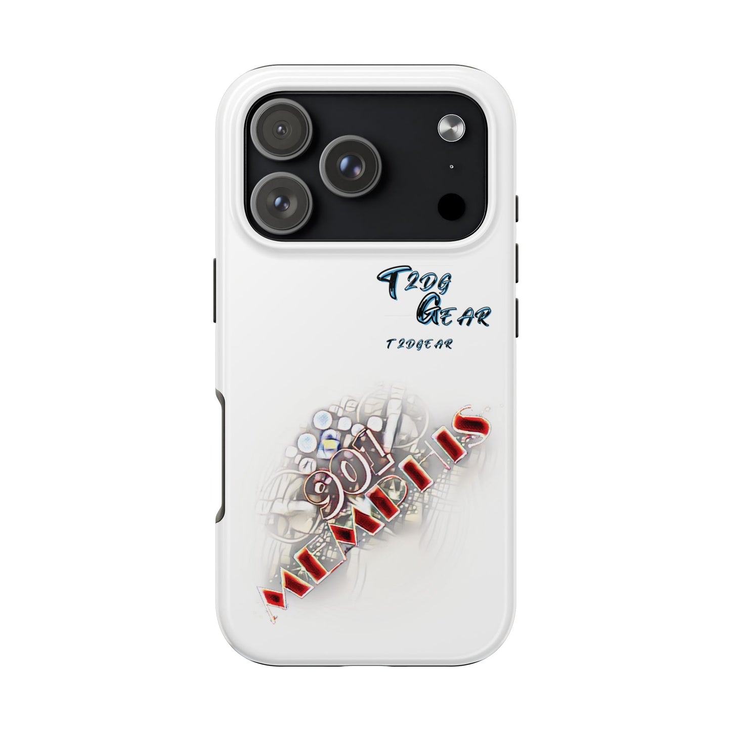 "901 Memphis" Tough Phone Case