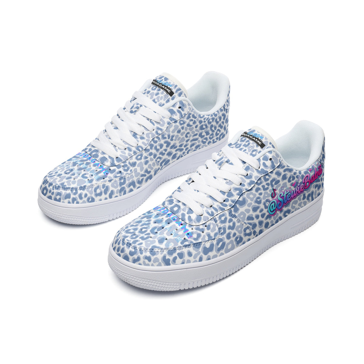 "@StewieBabii" Collection Low Top Leather Sneakers