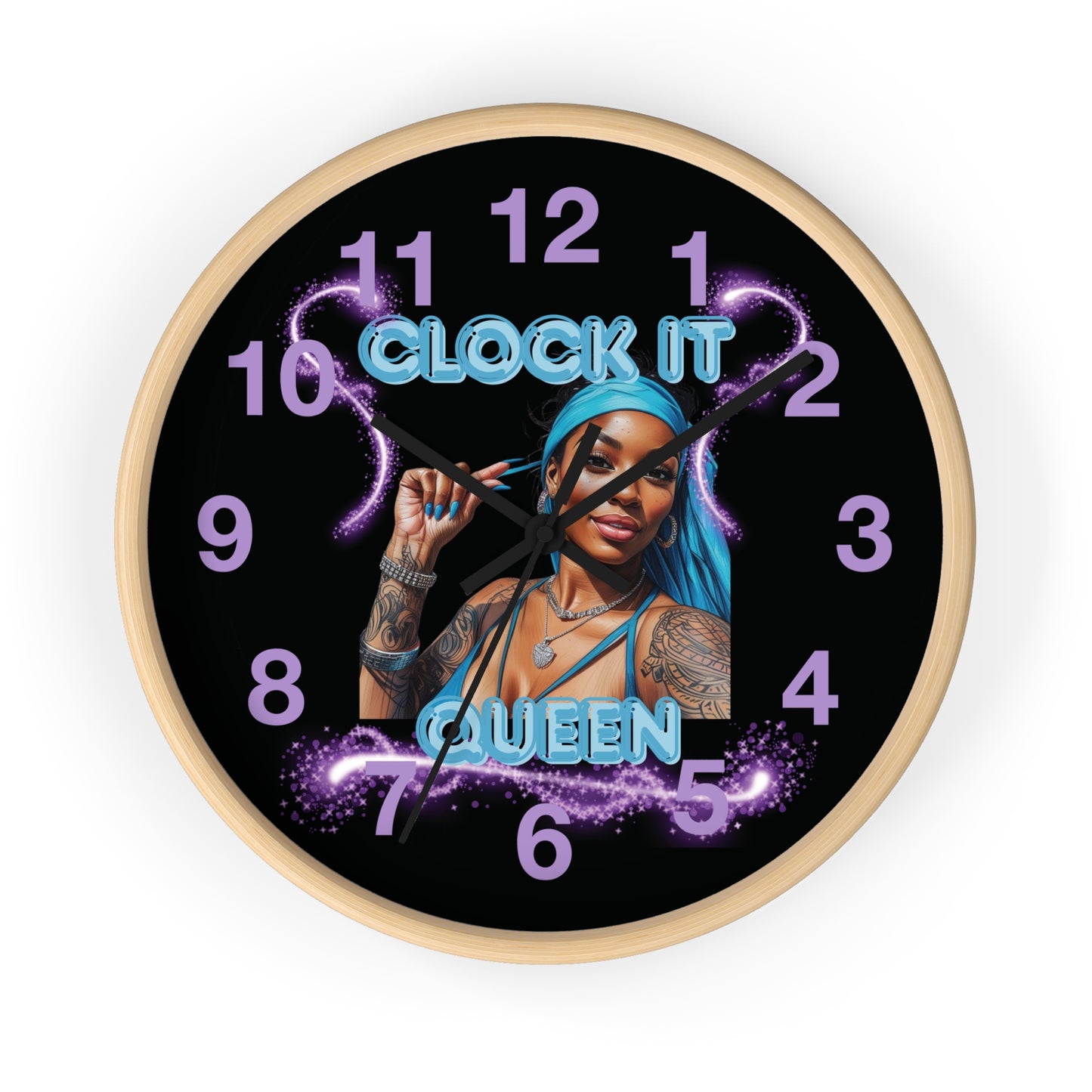 "Clock It" Wall Clock