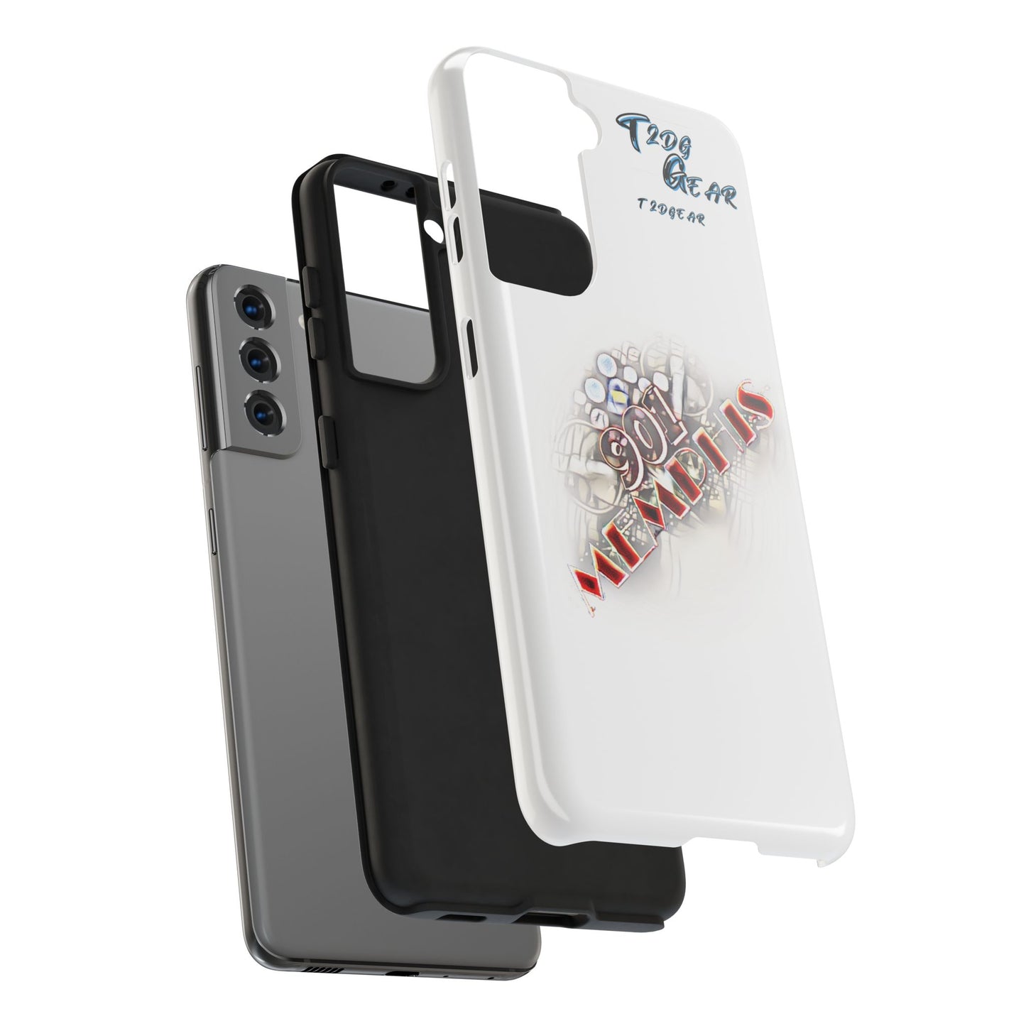 "901 Memphis" Tough Phone Case
