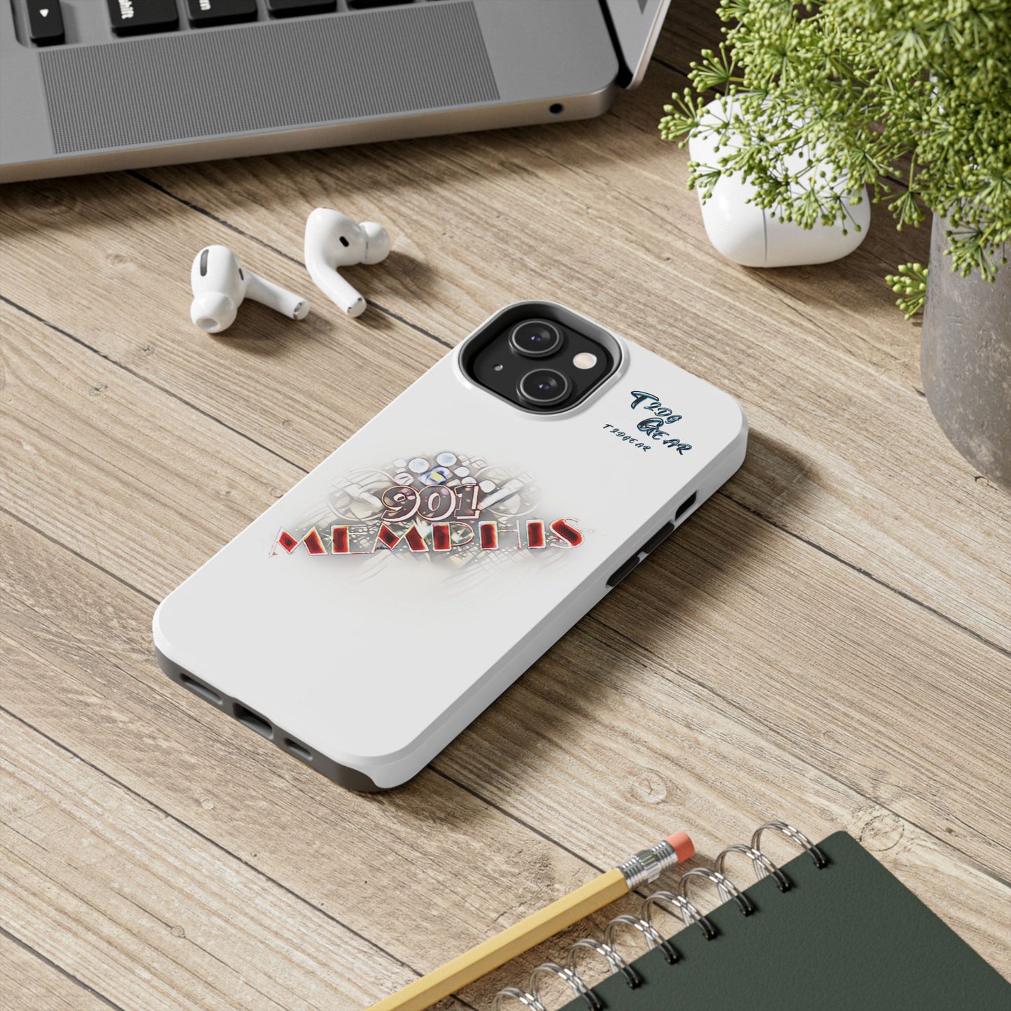 "901 Memphis" Tough Phone Case