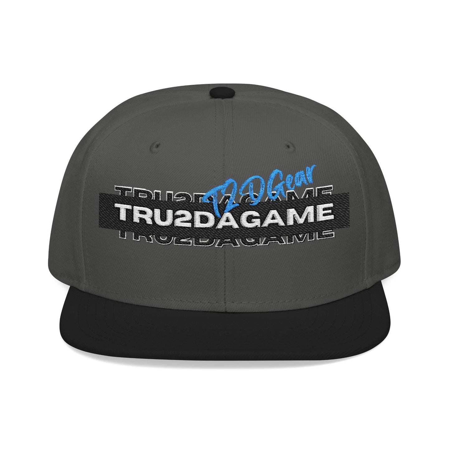 Tru2DaGame(T2DGear) Logo Embroidered Snapback Hat