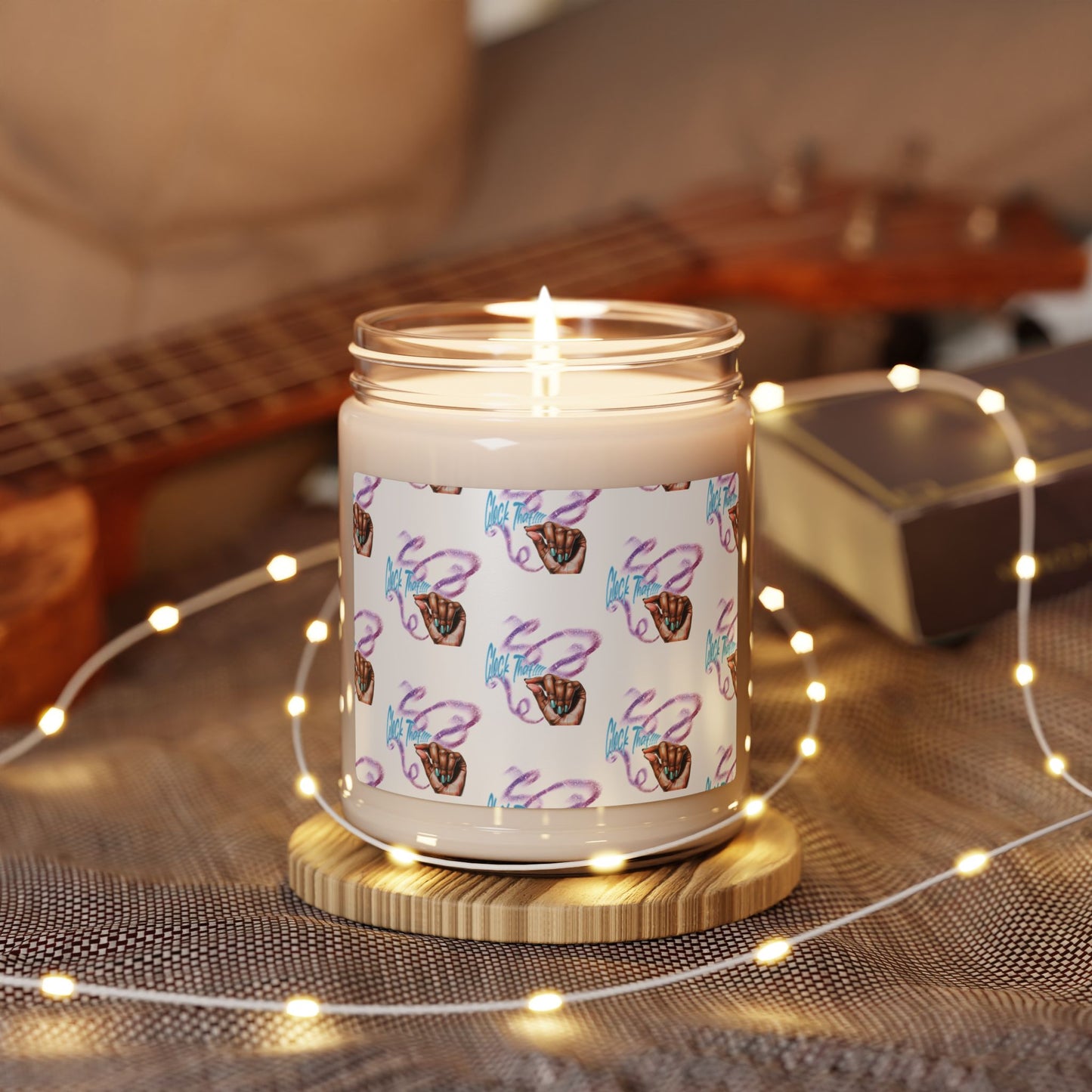 "Clock That" Scented Soy Candle, 9oz
