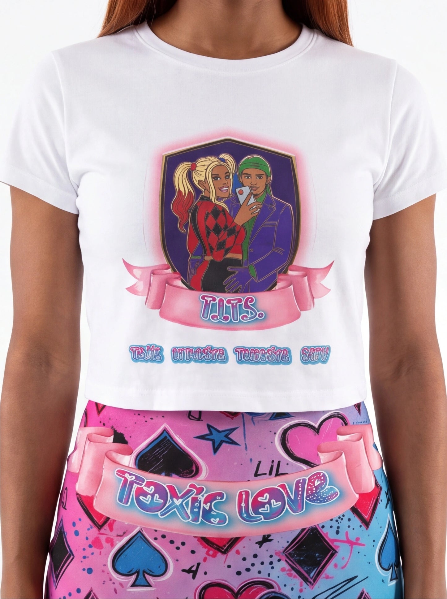 "Twisted/Toxic Love" Graphic Women's Tee