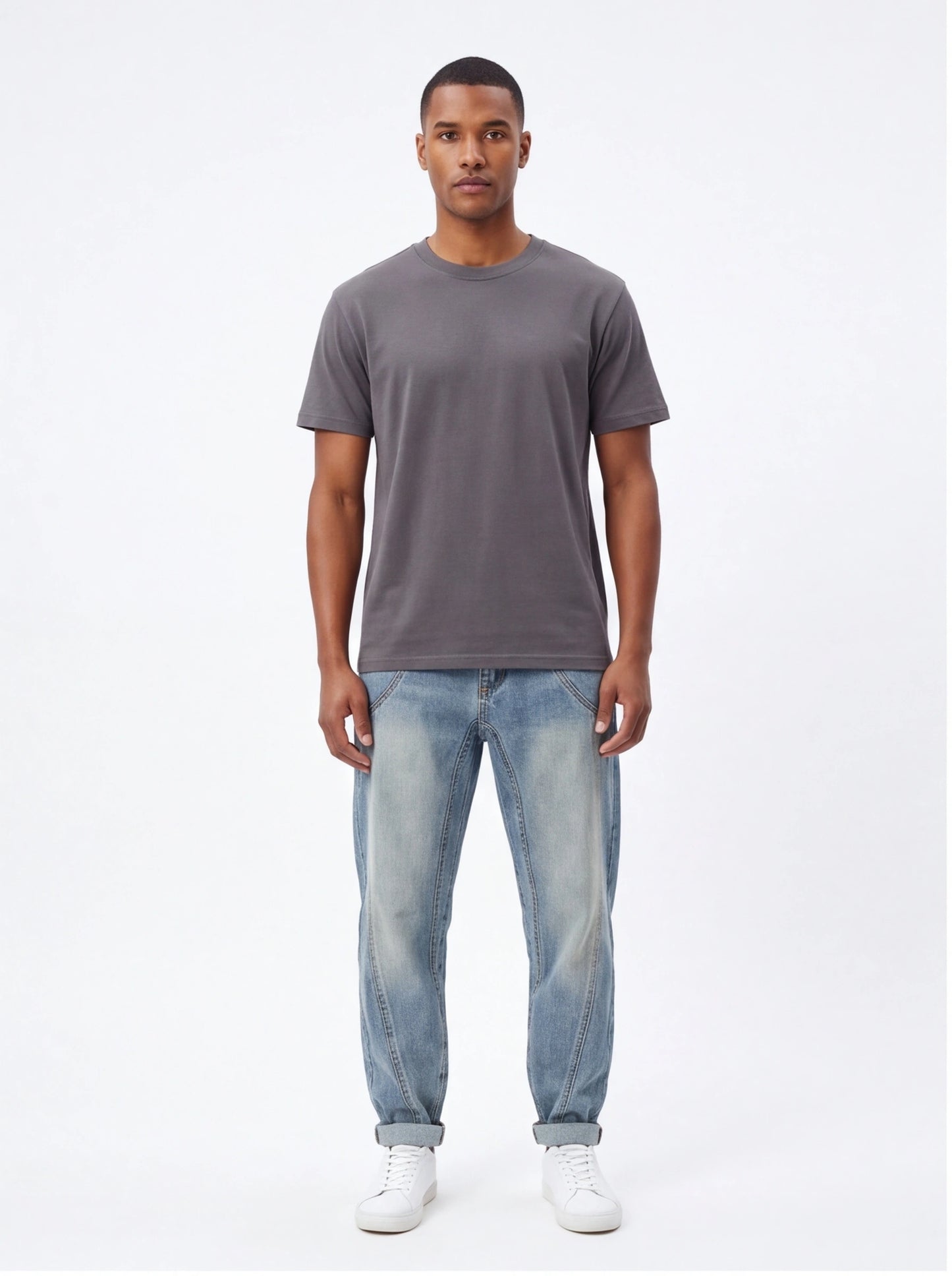 Men's Vintage Wash Relaxed Fit Jeans