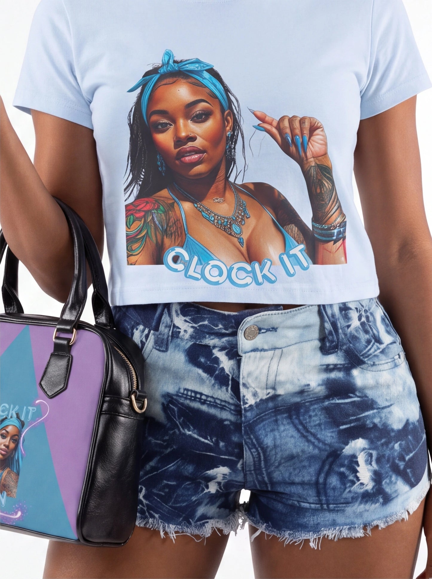 "Clock It" Graphic Tee