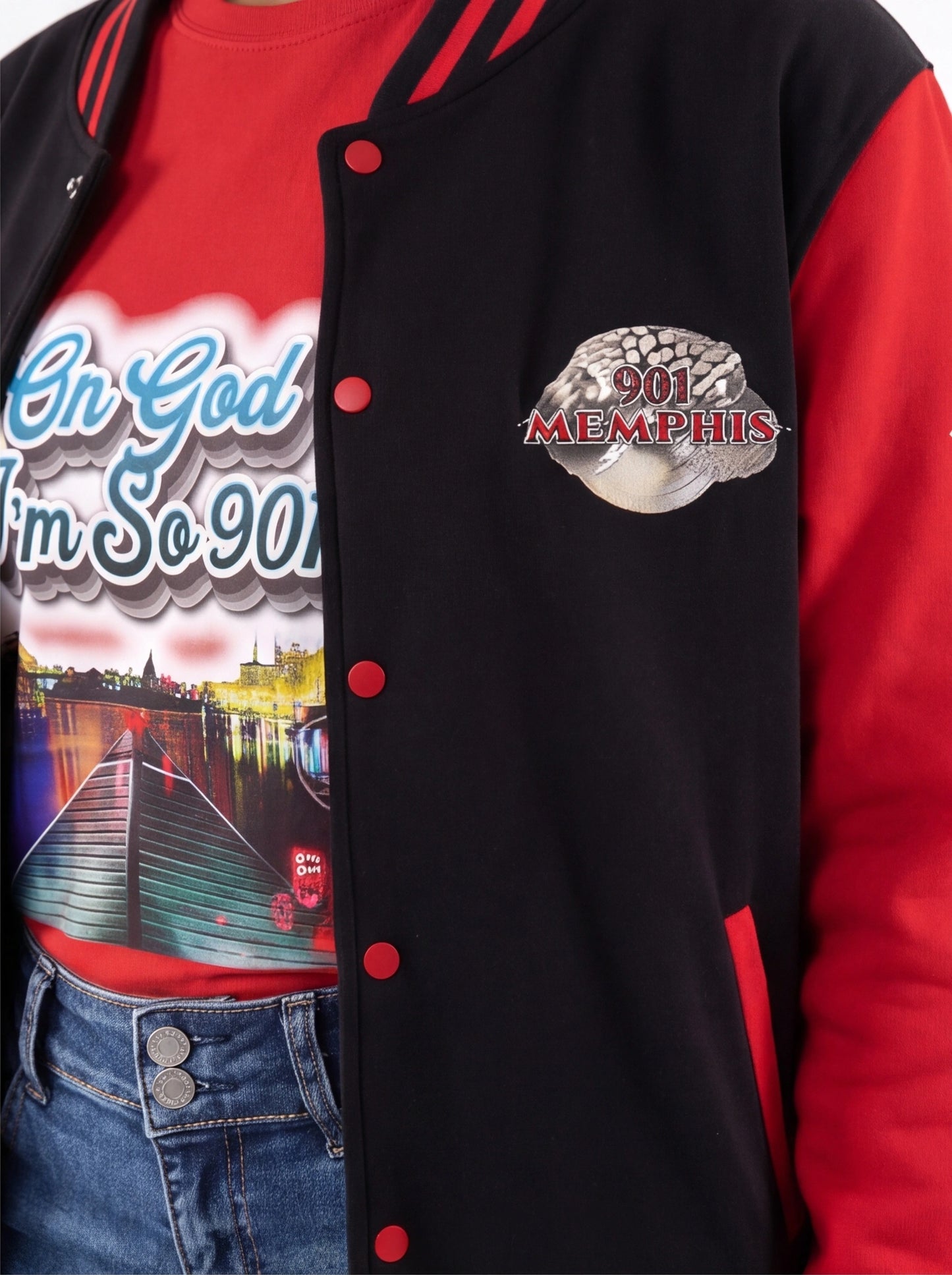 "901 Memphis" Letterman Jacket