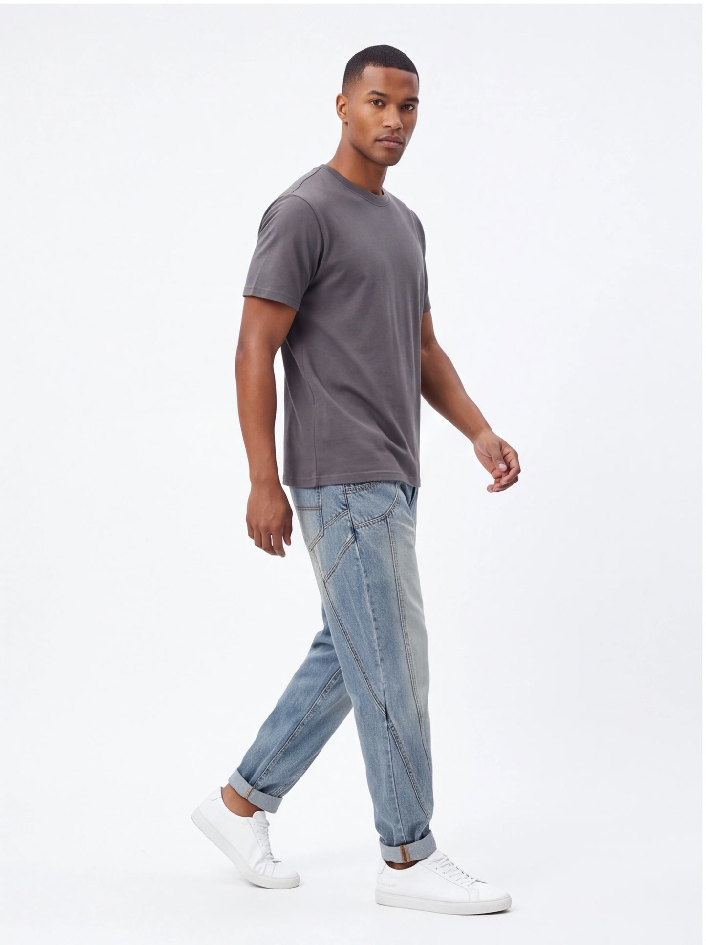 Men's Vintage Wash Relaxed Fit Jeans