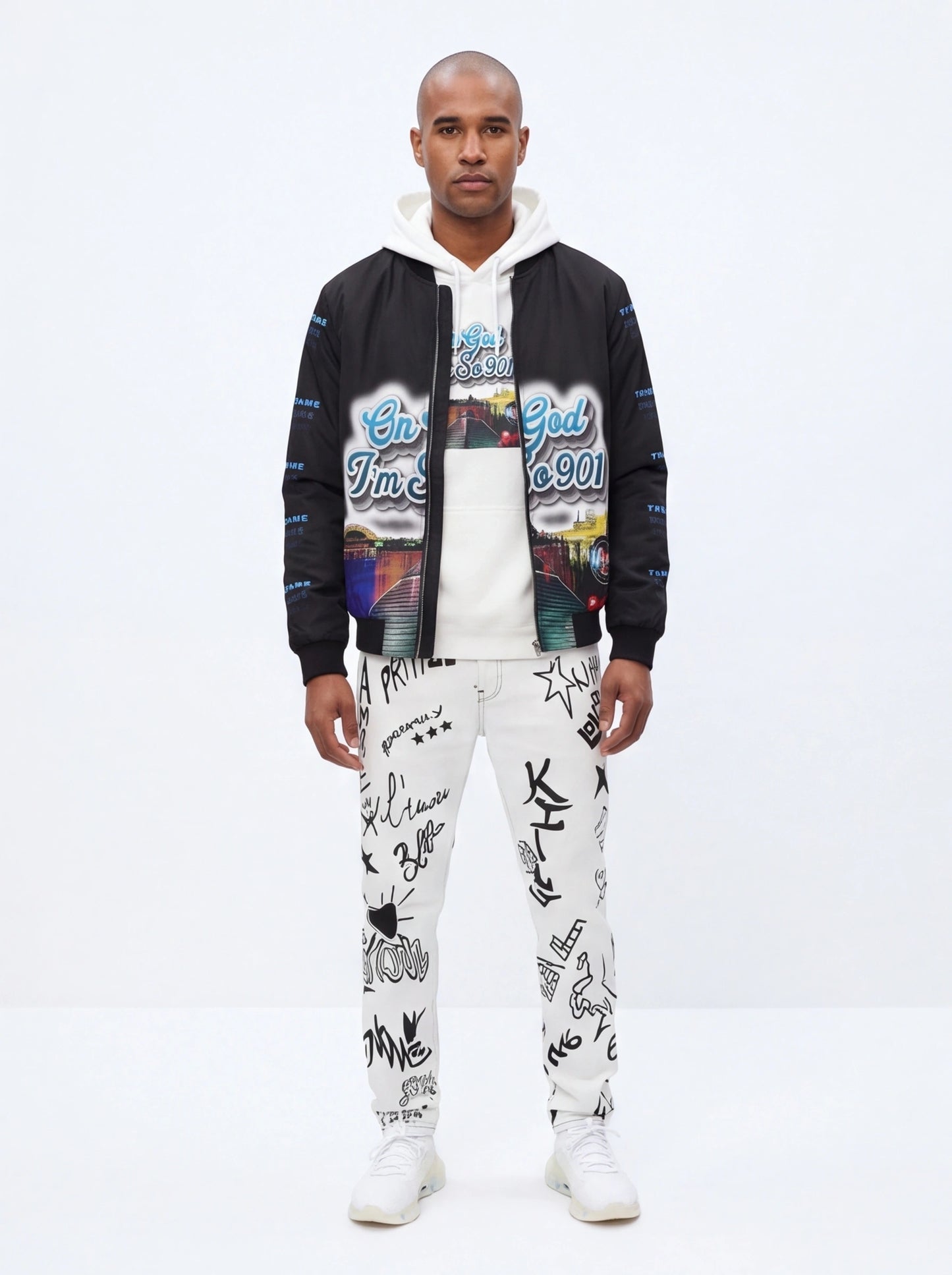 "On God" Graphic Hoodie