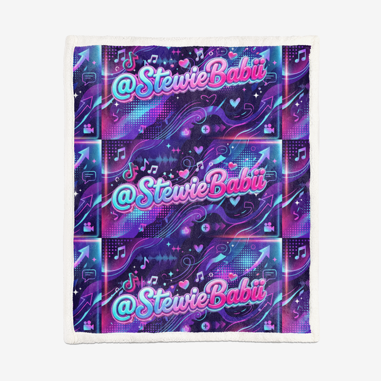 "@StewieBabii" Collection Super Soft Plush Blanket