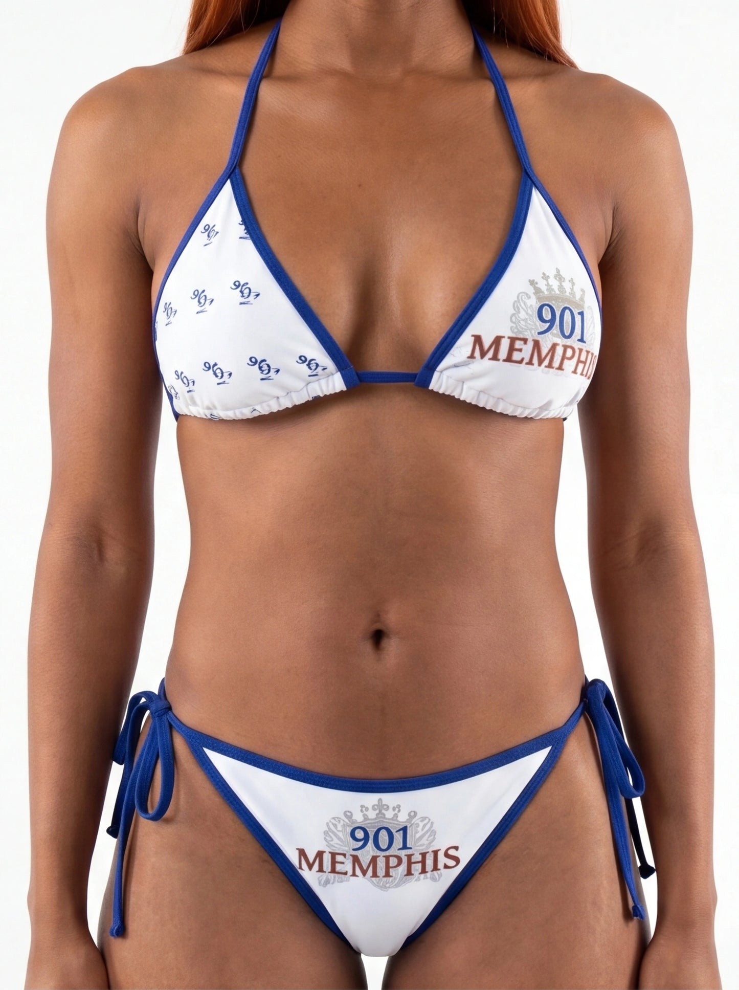 "901 Memphis" Women���s Tie-Side Bikini