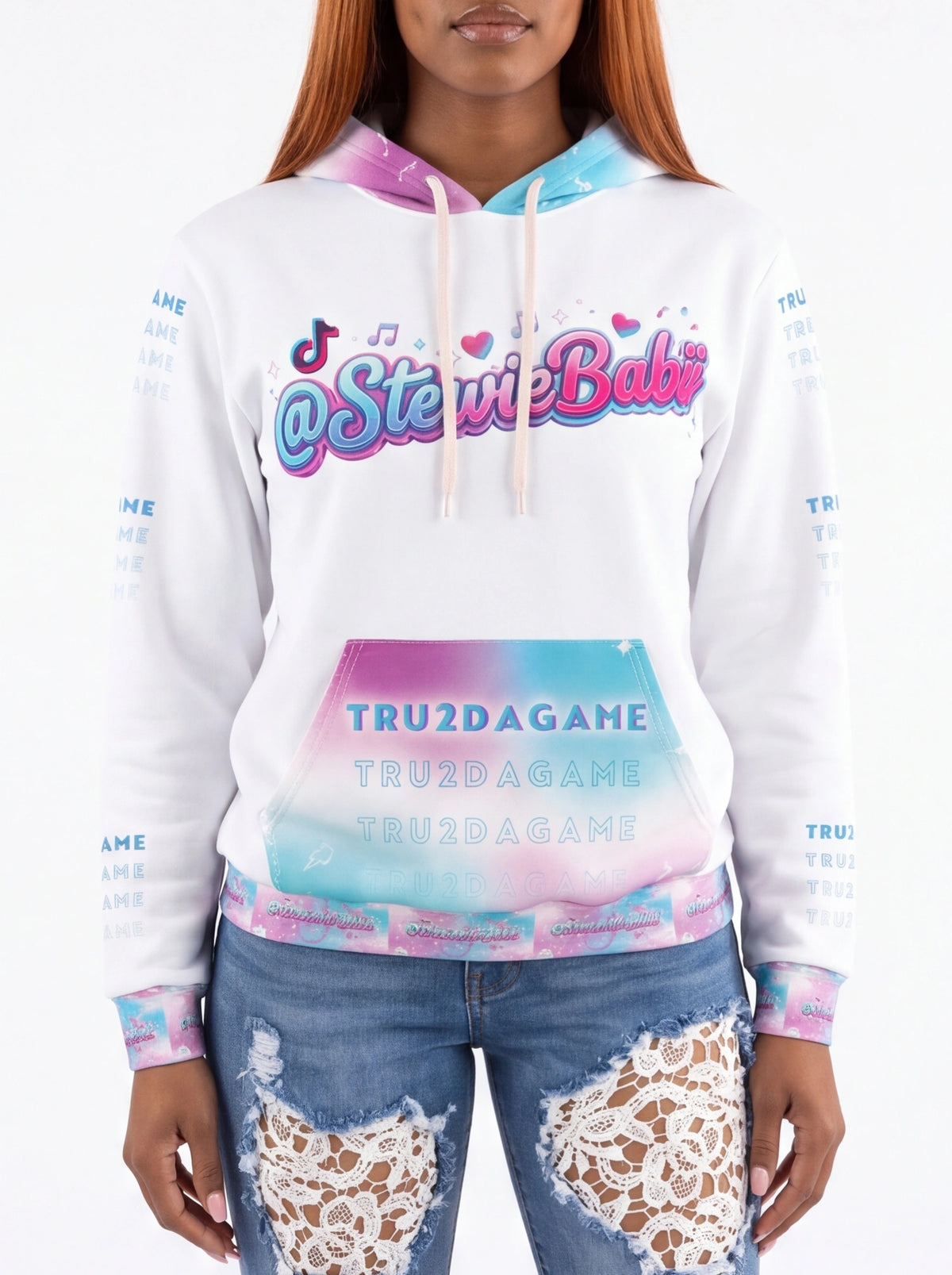 "@StewieBabii" Collection (AOP)Pullover Hoodie