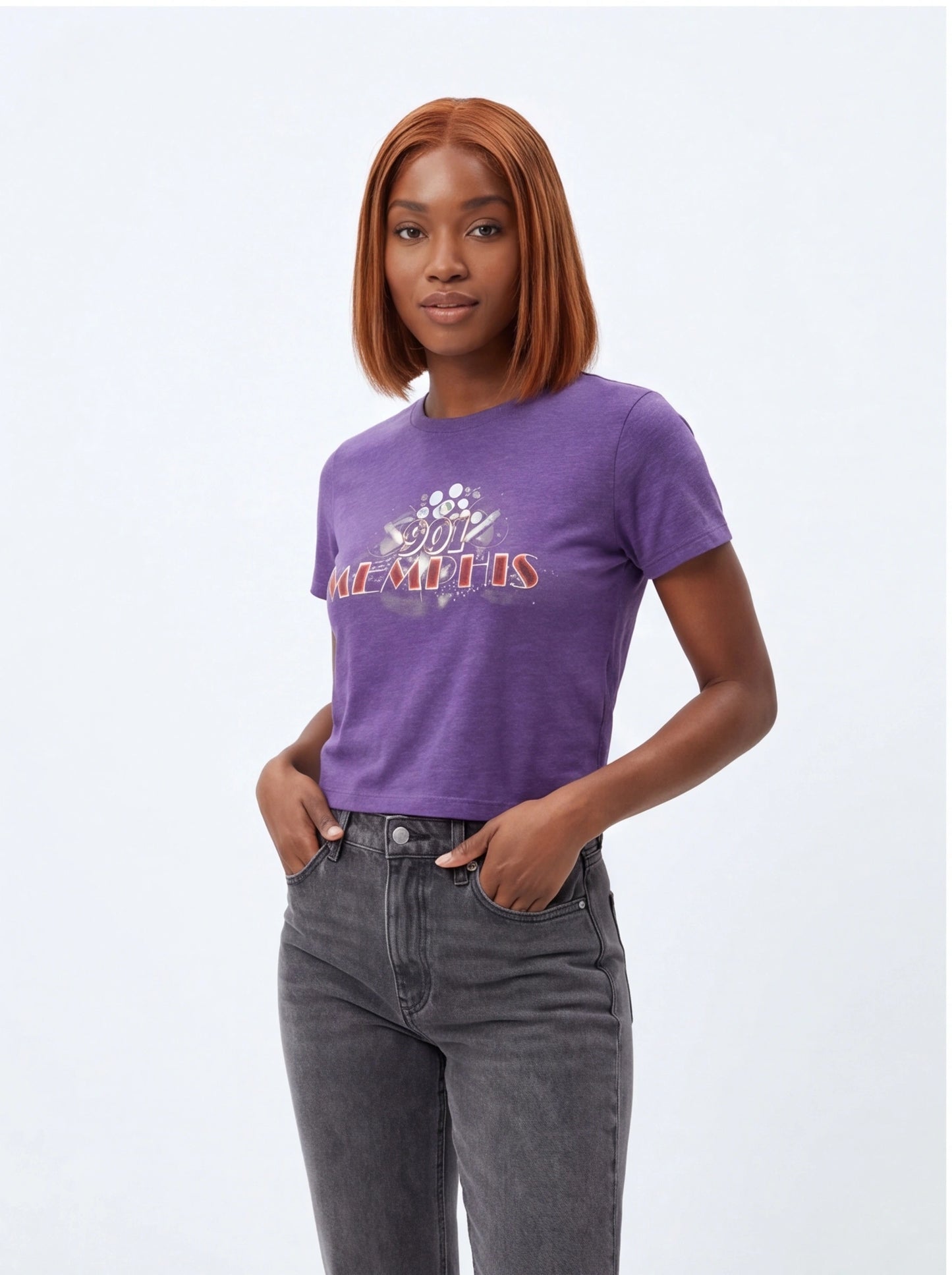 "901 Memphis" Women's Softstyle Tee