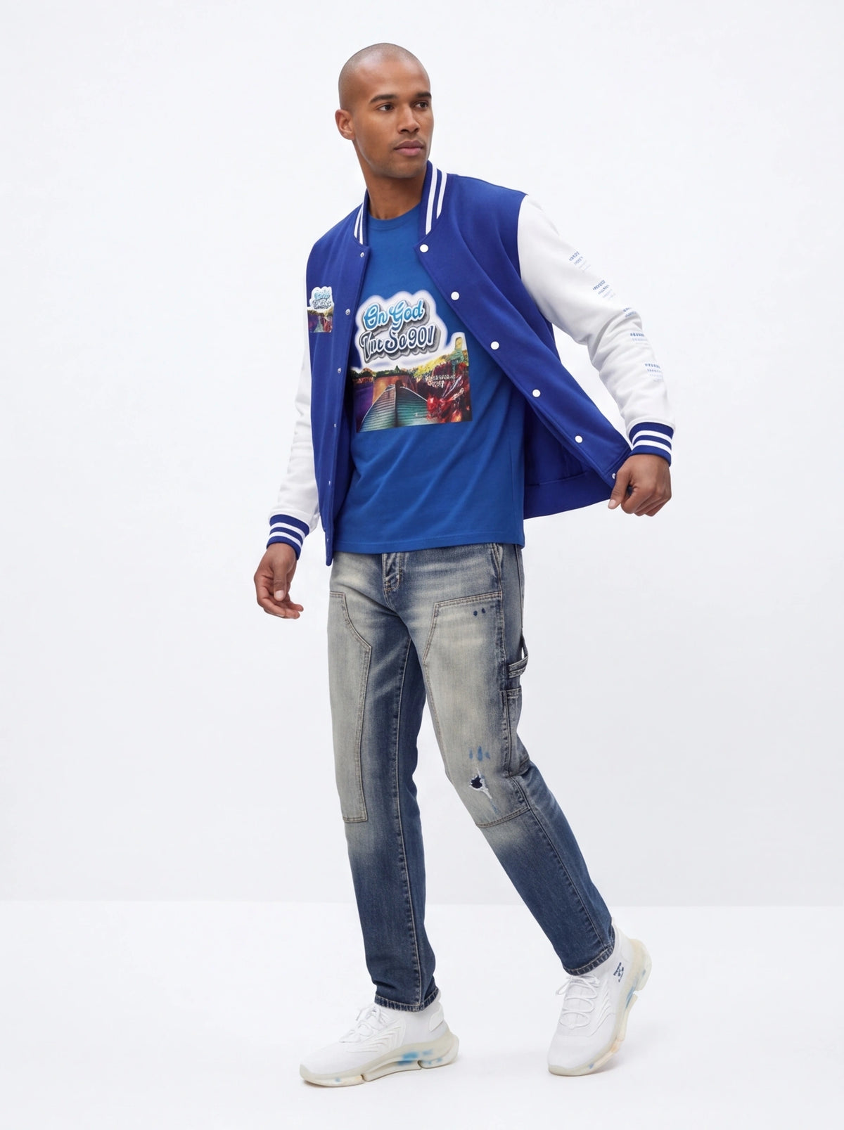 "On God" Letterman Jacket-T2DGear LLC