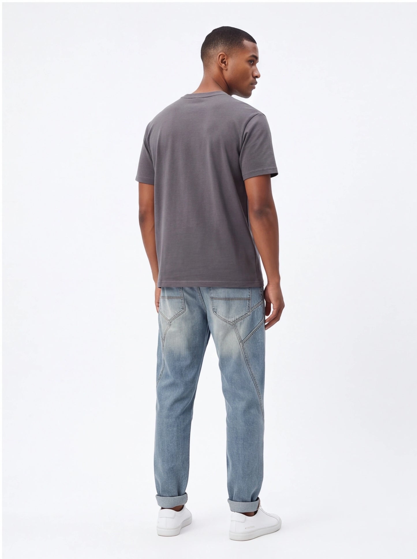 Men's Vintage Wash Relaxed Fit Jeans