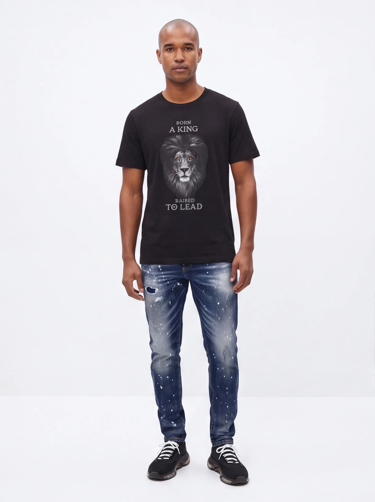 "Born A King" Graphic Tee