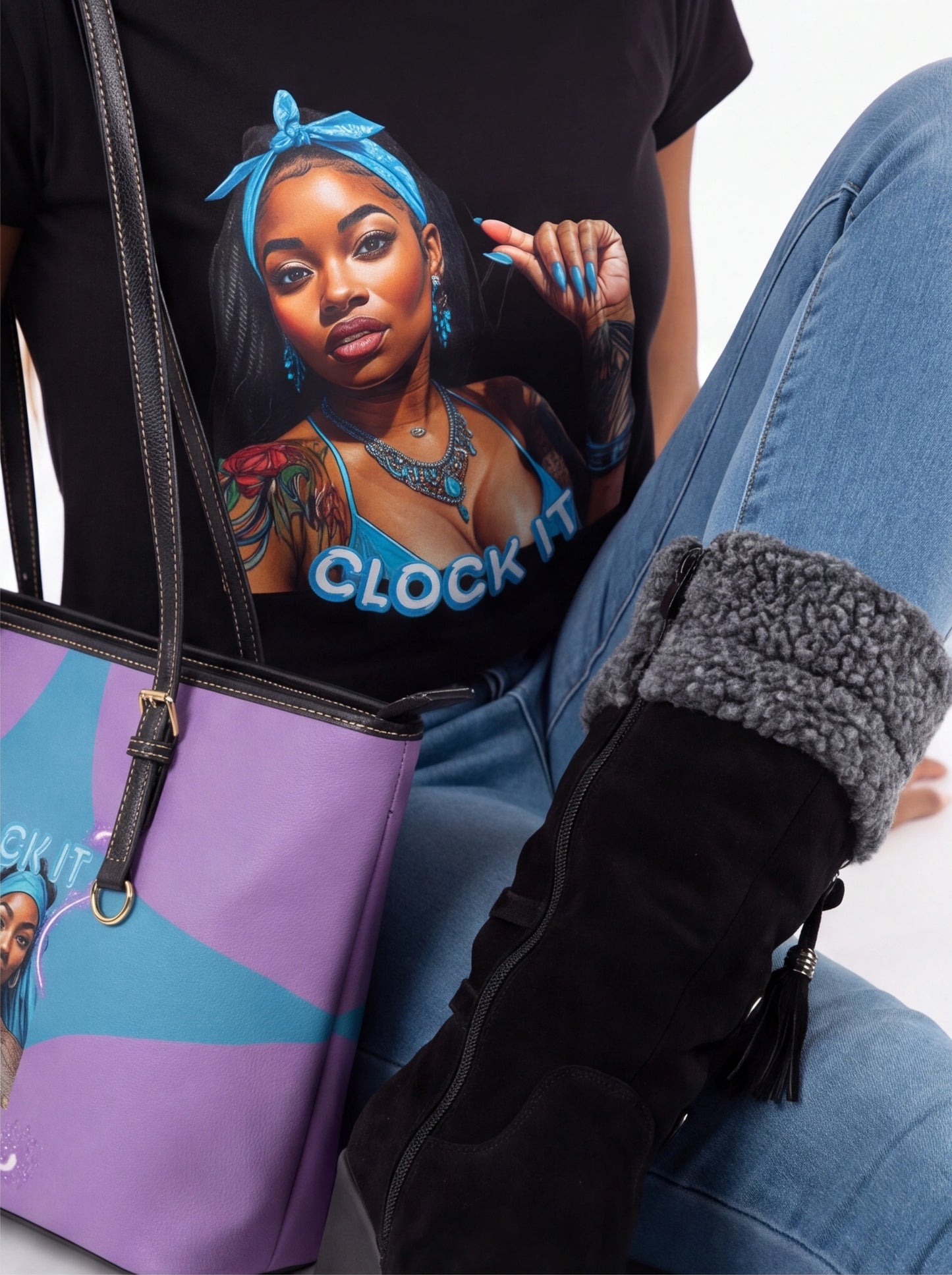 "Clock It" Graphic Tee
