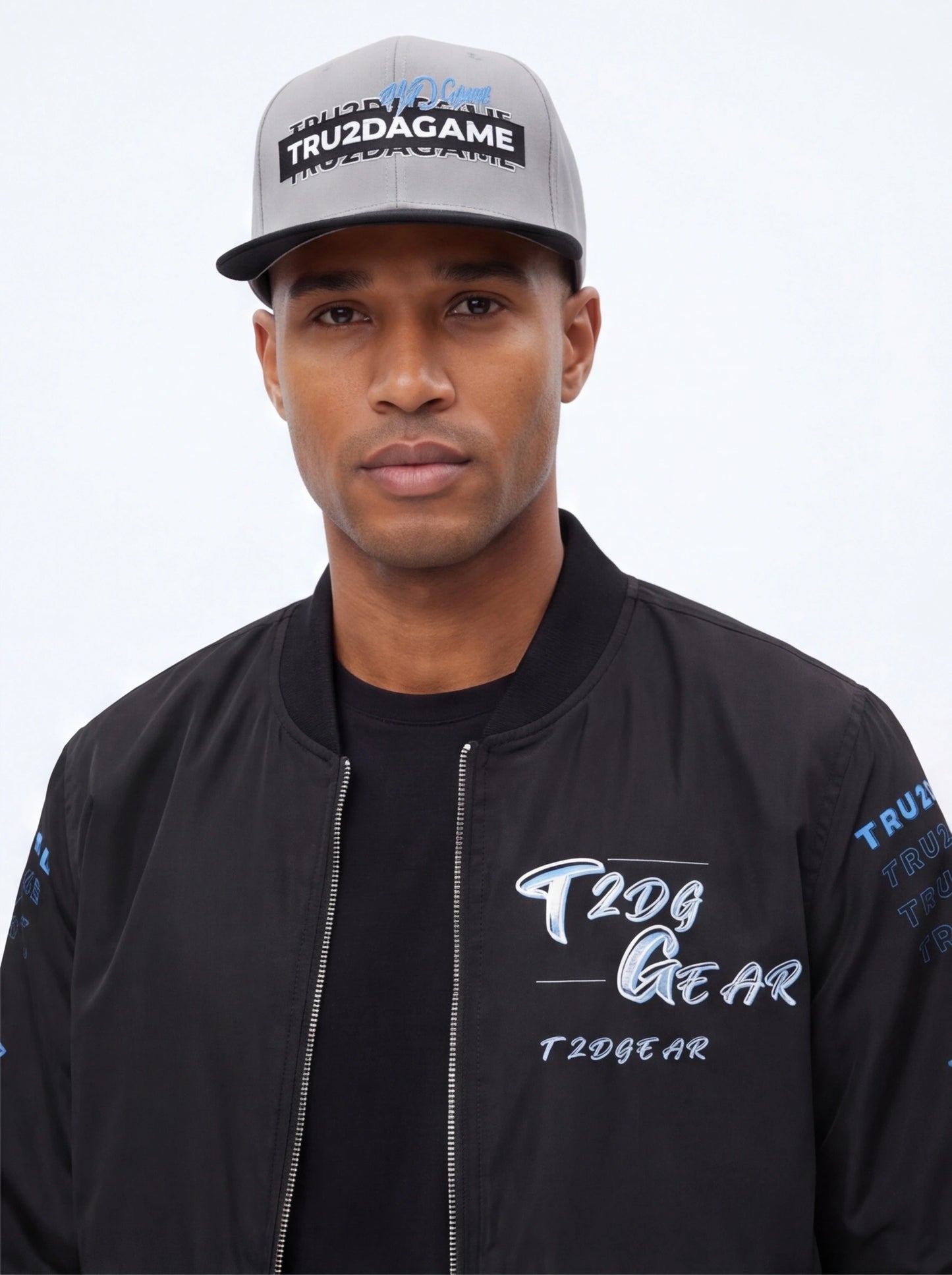 Tru2DaGame(T2DGear) Logo Embroidered Snapback Hat
