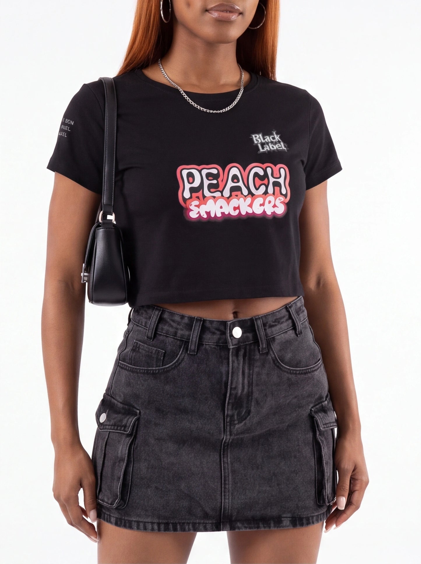 Cargo Denim Skirt