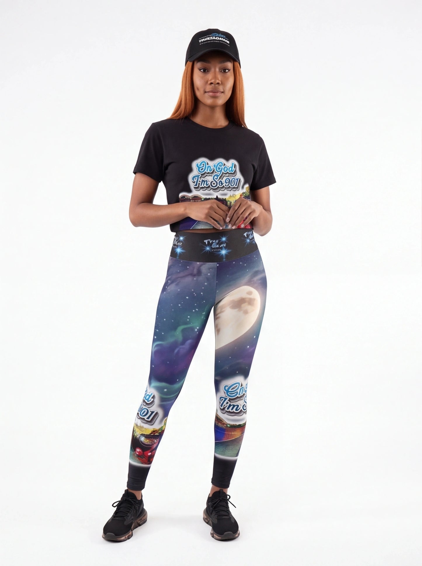 "On God" High-Waist Leggings