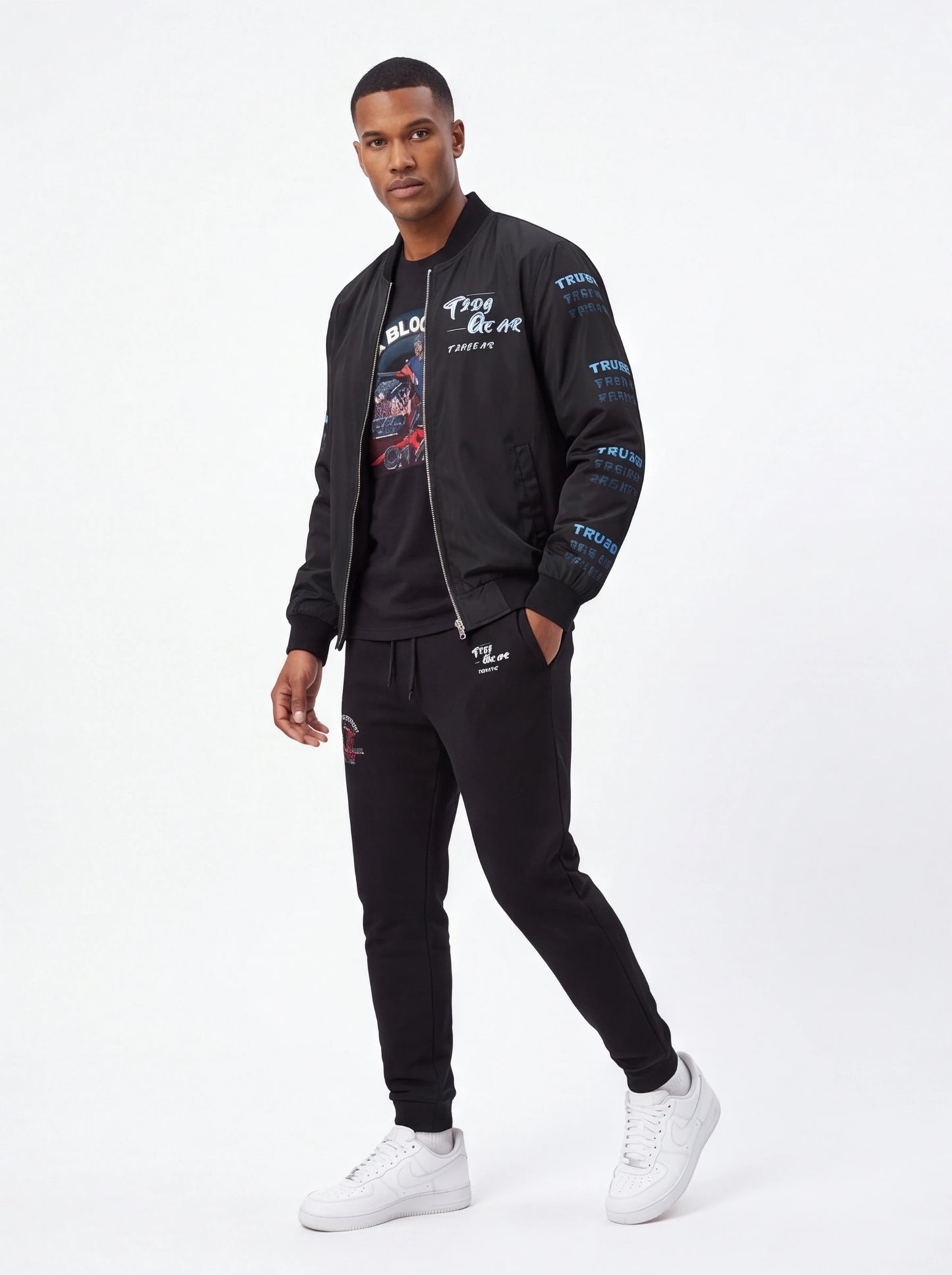 "Ima Blocc Boy" Bomber Jacket