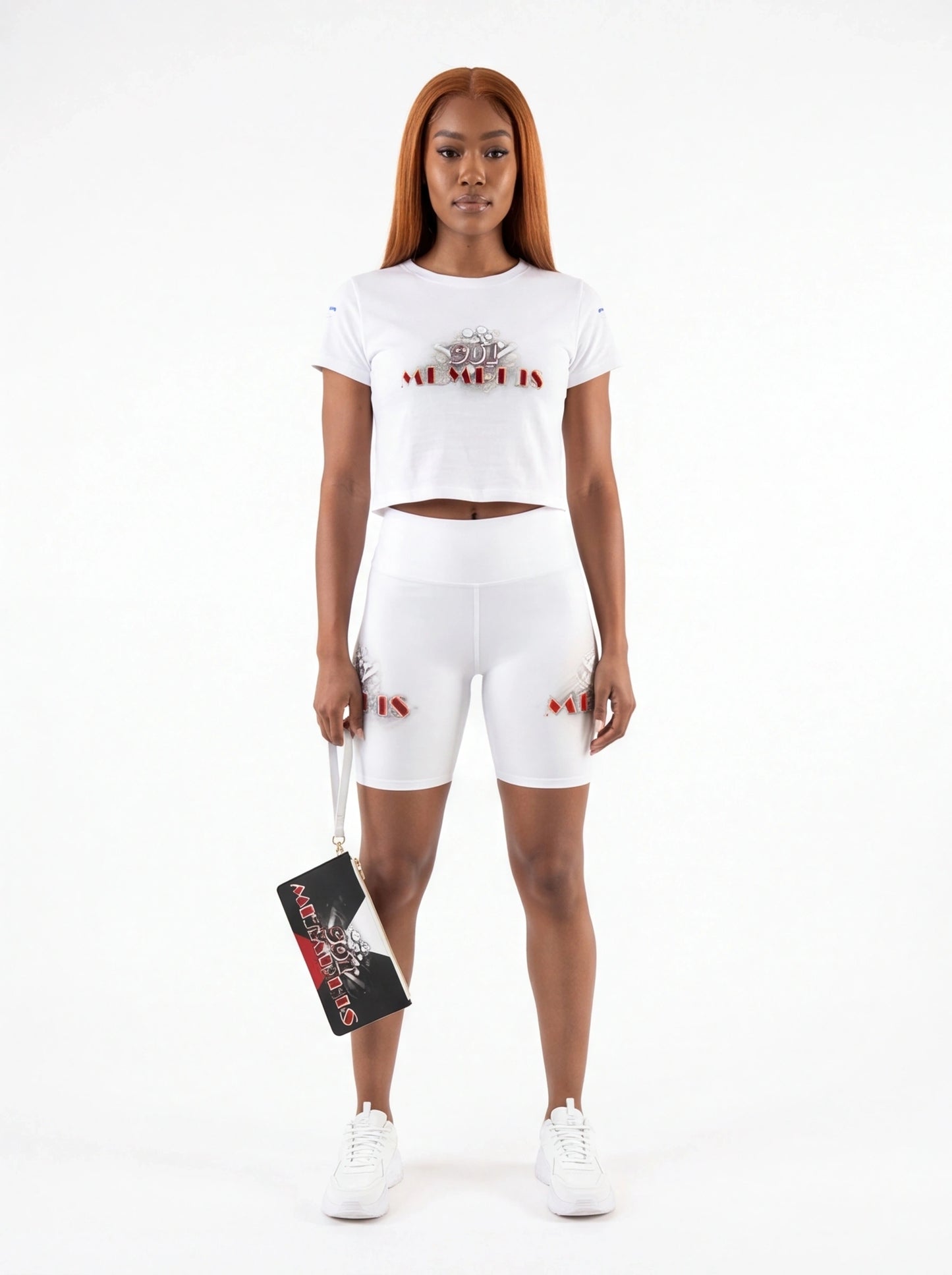 "901 Memphis" Clutch Bag